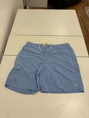 Polo Ralph Lauren Board Shorts 1XB Blue Cargo Swim Preppy Retro Lolife Sports