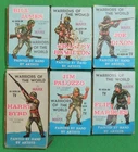 1960's Marx 1:32 Warriors of the World Ser. 1 WW2 US GI's, Marines...6 of 8 Sets