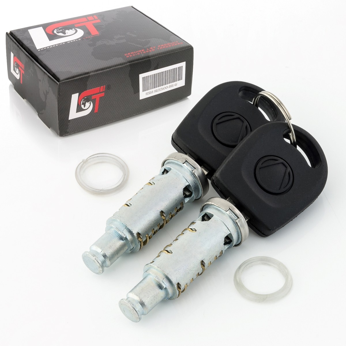 Lock Cylinder Door Lock Locking Shaft + Key - For VW Bora Fox Golf 4 IV