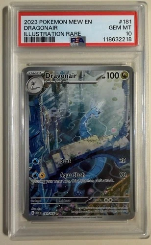 Pokémon Dragonair 181/165 Sv: Scarlet & Violet 151 PSA 10