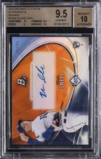 2016 BOWMAN PLATINUM AUTOS ORANGE #PA-BS BLAKE SNELL #/25 BGS 9.5