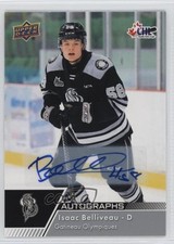 2022-23 Upper Deck CHL Auto Isaac Belliveau #81 Auto 10dr
