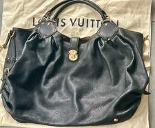 Orig.Louis Vuitton Tasche Mahina Hobo Schwarz XL