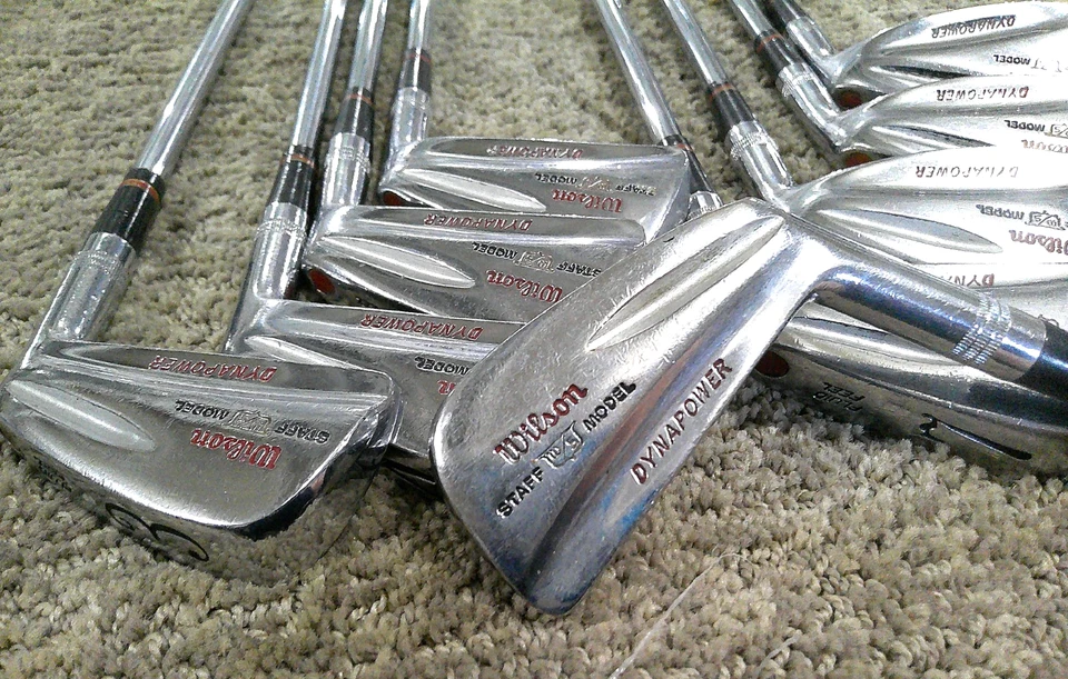 1969 Wilson Staff Dynapower Bullet Back Irons 2-PW Stiff - Image 2 of 4