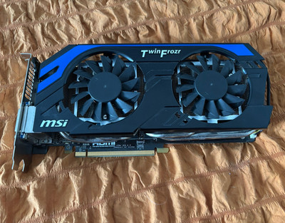 MSI NVIDIA GeForce N660Ti 2GB GDDR5 PCIe Twin Frozr 2GD5/OC