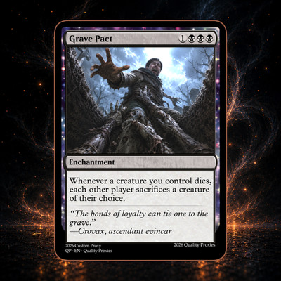 Grave Pact - Custom MTG card