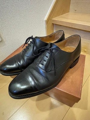 Berwick Herren schwarz Leder elegante Schuhe 27 cm UK7,5 fast neuwertig...