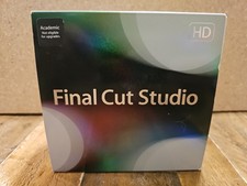 Apple Final Cut Studio Academic Version Complete Box Set Mac OS DVD Software HD