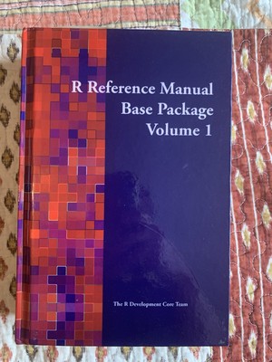 R Reference Manual: Base Package Vol 1, Hardcover by R Development Core Team