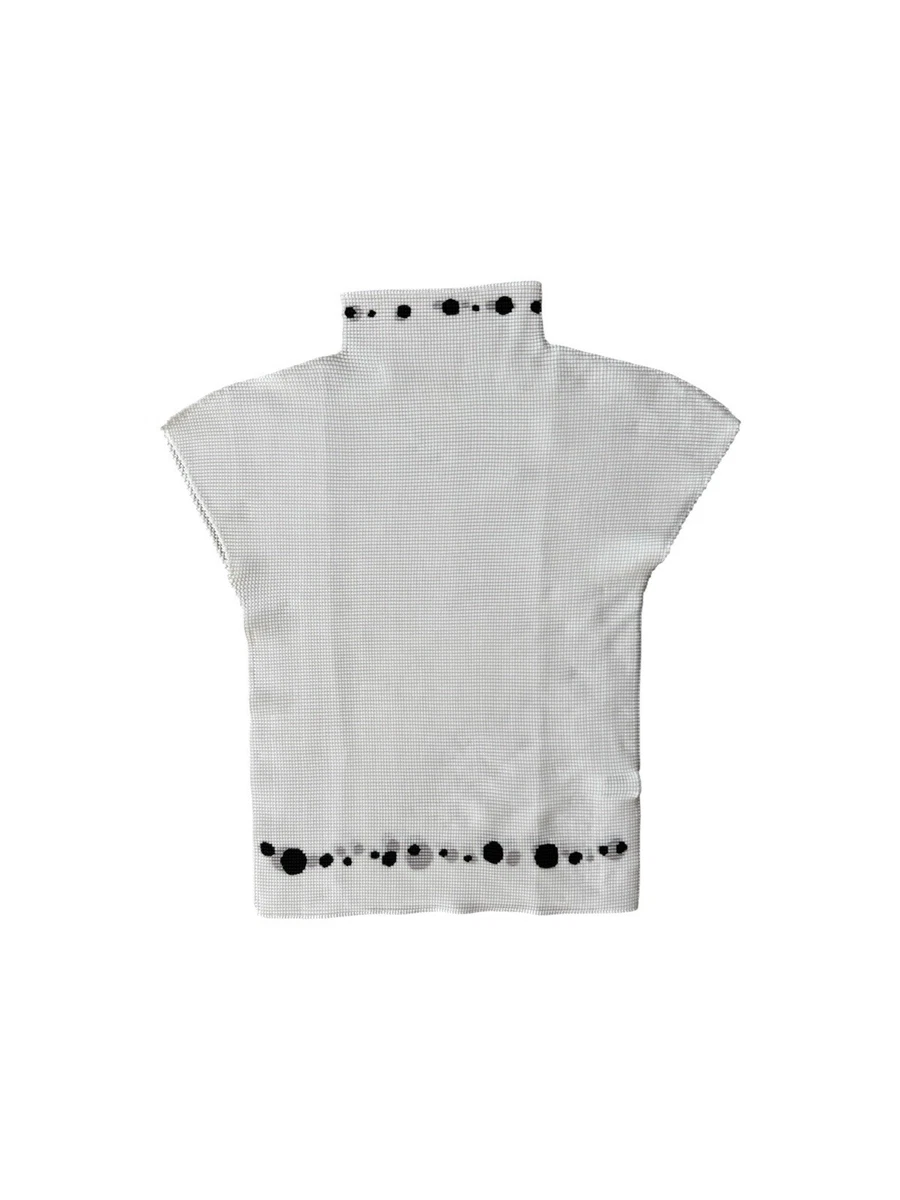 ISSEY MIYAKE Polyester Polka Dot Tops for Women for sale | eBay