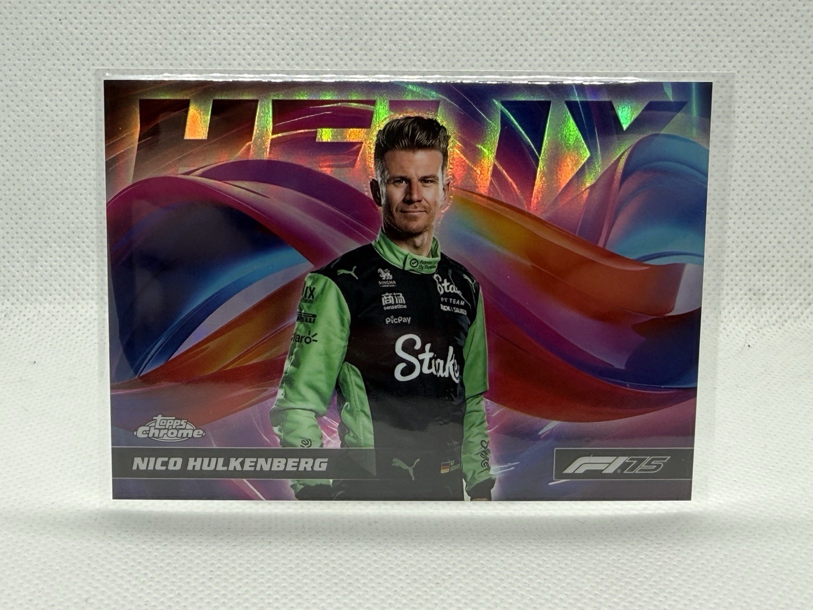 2025 Topps Chrome Formula 1 Helix Nico Hulkenberg Case Hit SSP F1