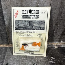 Iron Horse Miniatures 501 hayes Derail Set Vintage Piece - In Original Package