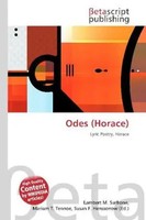 Lambert M. Surhone (U. A.) | Odes (Horace) | Taschenbuch | Englisch (2026)