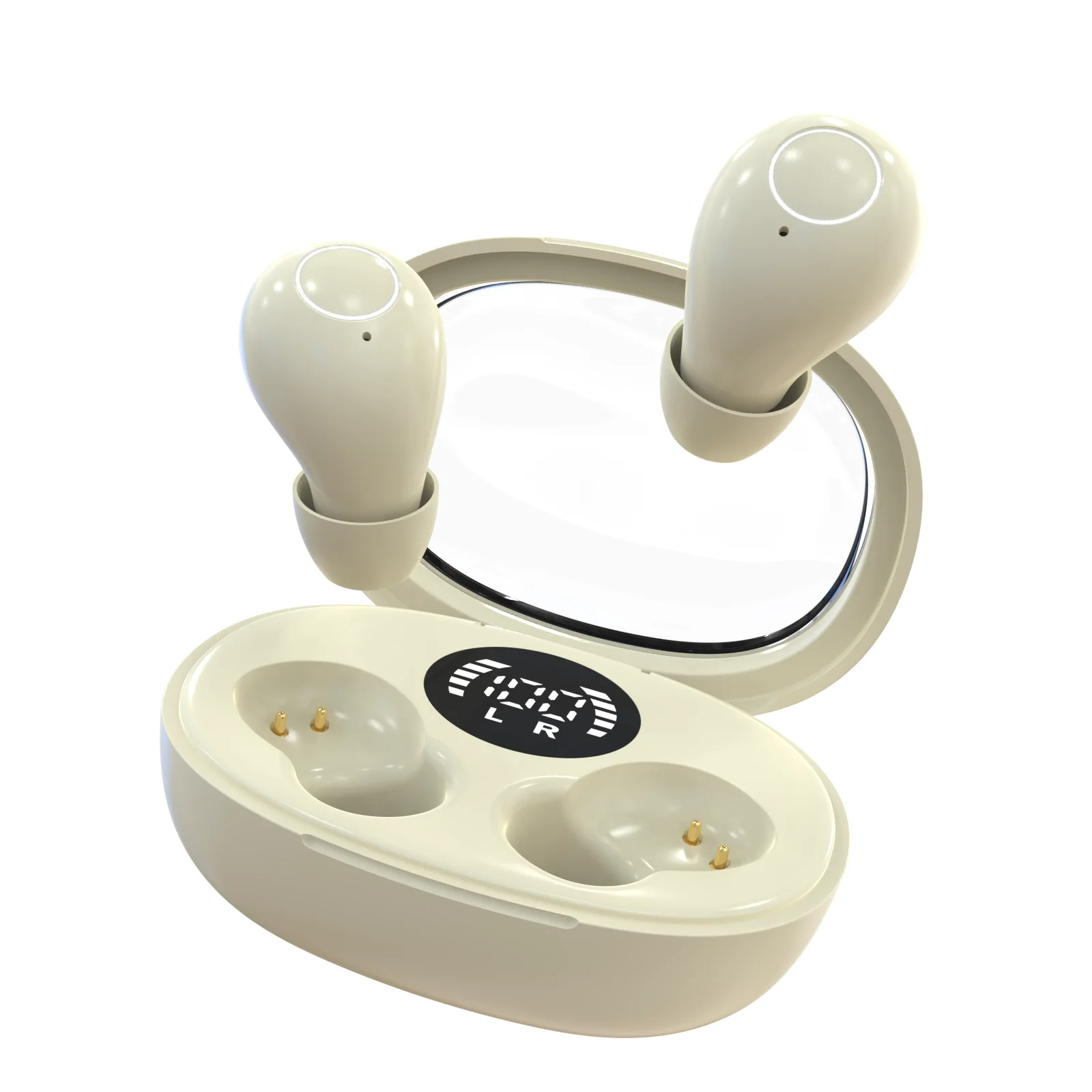 Wireless Bluetooth 5.4 Headphones Mini Invisible Ear for Sports Sleep