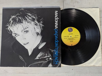 Madonna: Papa Don t Preach (12 MAXI 1986 / EXTENDED / 5:45 Minuten)