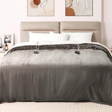 Bearhug Electric Heated Blanket Heating Blanket Queen Size 84"x 90" Warm Thro...