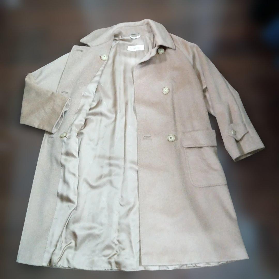 Good Condition MaxMara Camel Double Breasted Long… - image 1
