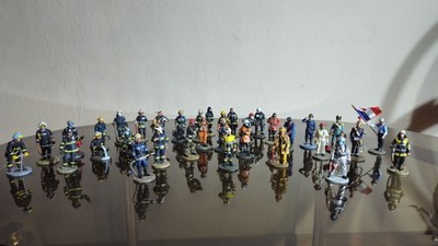 35x Del Prado Feuerwehr Figuren Sammlung