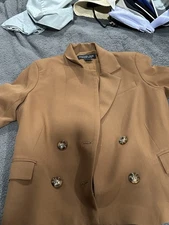 Rachel Zoe Women’s Blazer Jacket Small S Brown