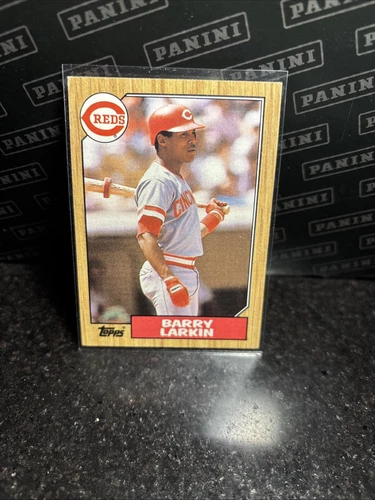 1987 Topps - Barry Larkin #648 (RC) Reds Rookie Baseball Card