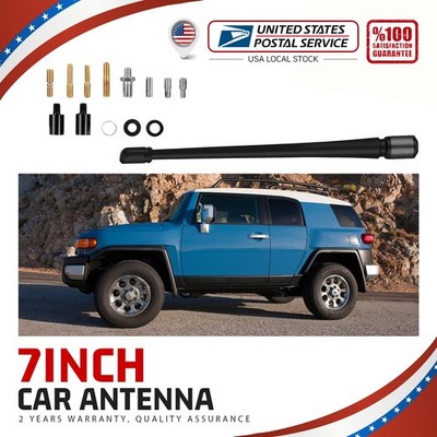 MODIGT 7inch RUBBER AM/FM rASIO ANTENNA MAST - FITS: 1995-2015 Toyota Tacoma