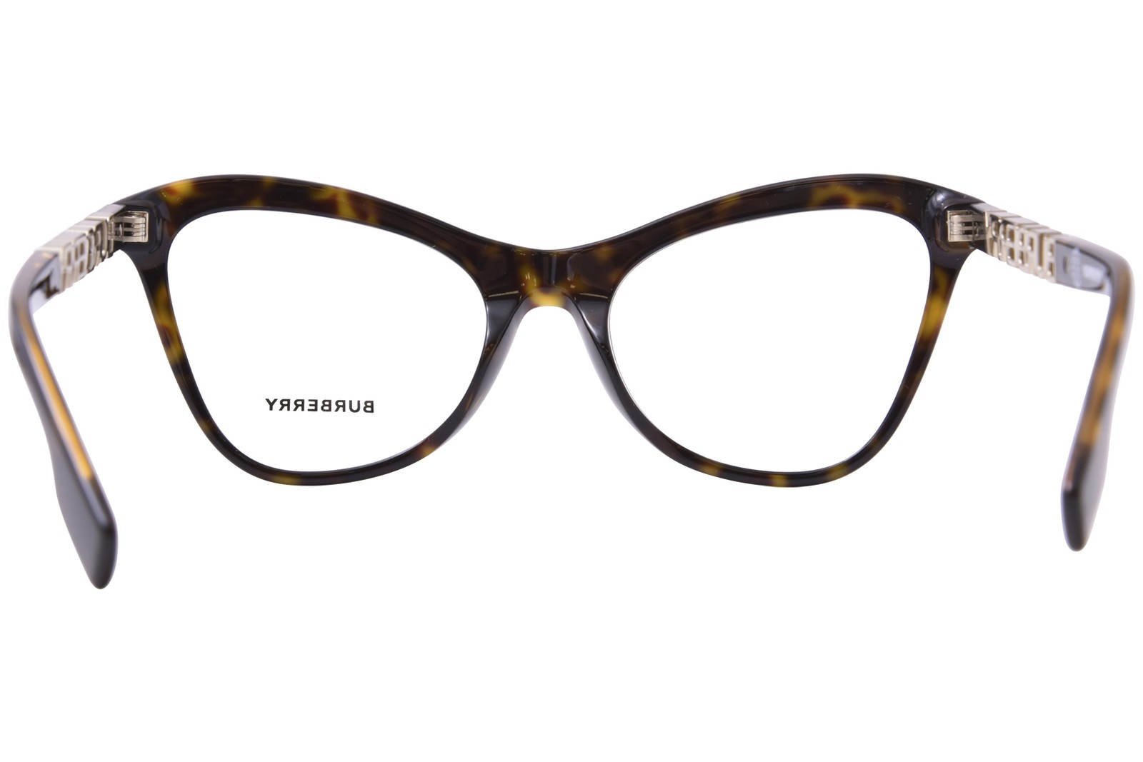 Burberry Angelica BE2373U 3002 Eyeglasses Women's Dark Havana Full Rim 54mm thumbnail 4