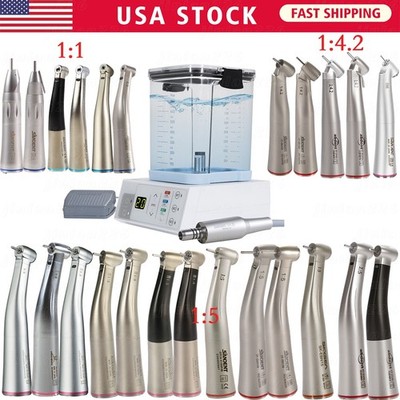 Dental LED Electric Micro Motor /1:1 1:4.2 1:5 Increasing Handpiece For Practice