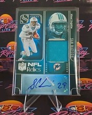 2025 Panini Silhouette Autographs Sam Madison Miami Dolphins NFL Relics #034/199