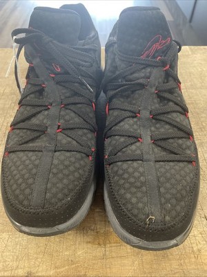 Nike LeBron XVII Low Black/Red Men s Size 12