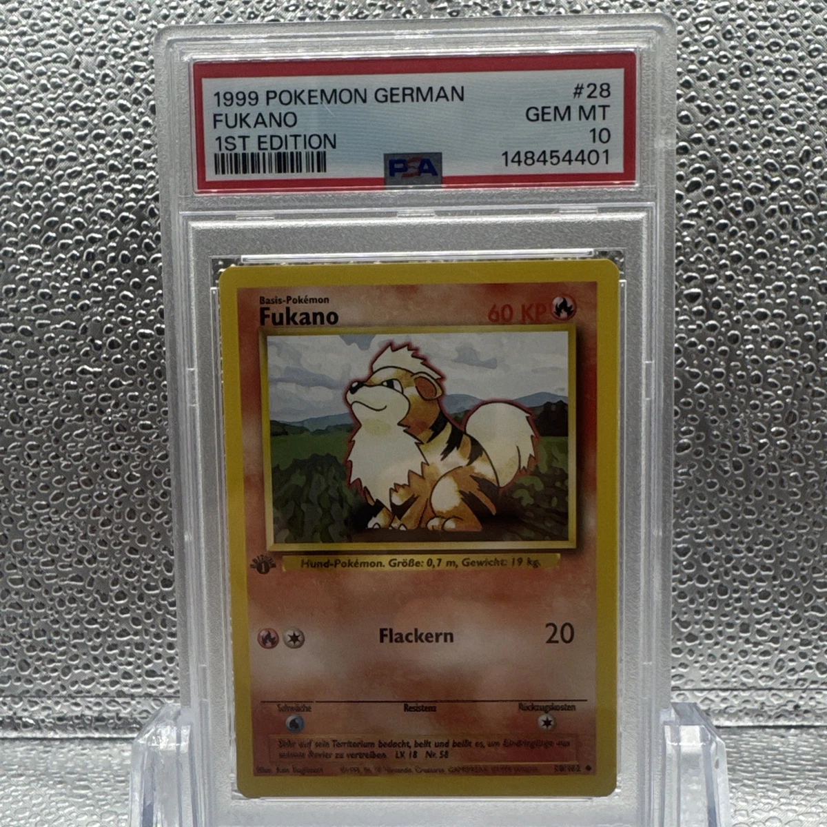 Pokémon TCG Grade 10 German Individual Collectible Card Games for