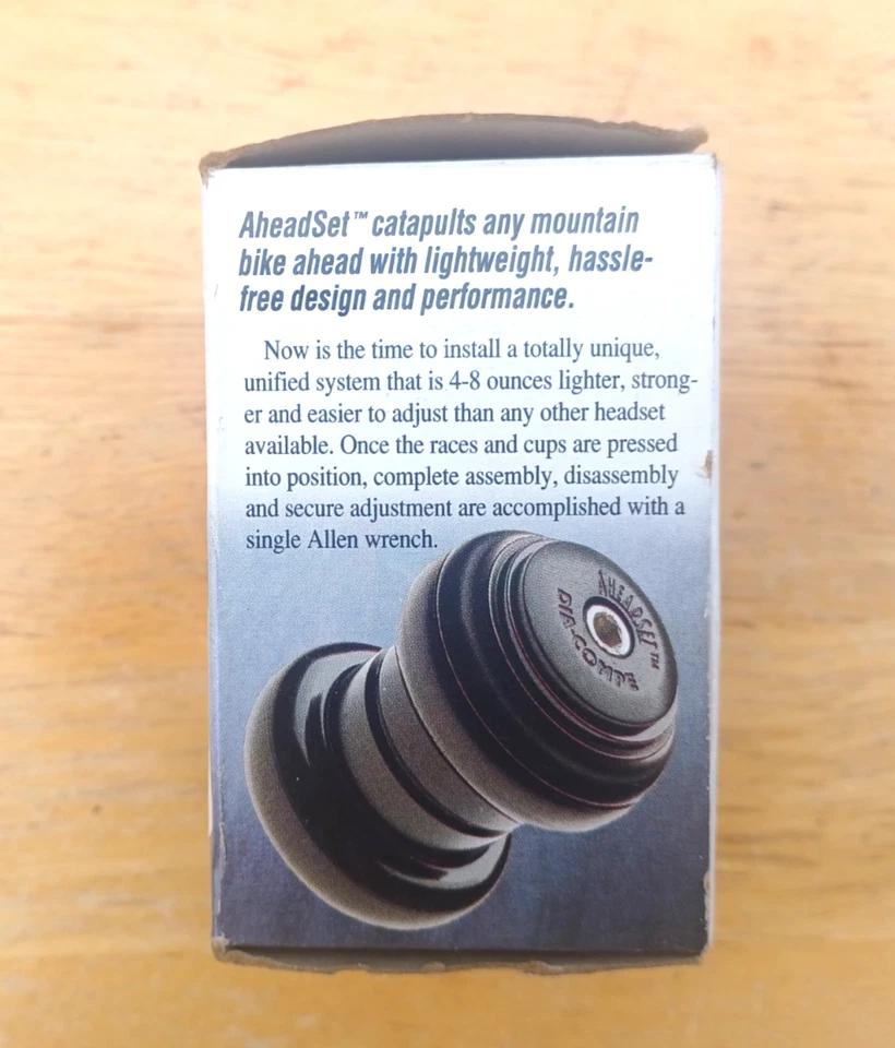 Auriculares sin rosca AHEADSET Cane Creek Dia Compe SAS 1 pulgada negros sellados - D Foto 2 de 4