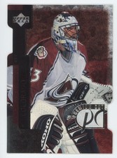 1997-98 Upper Deck Black Diamond Premium Cut Patrick Roy Colorado Avalanche #PC2