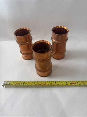 RLS 1-3/8'' Refrigerant Copper Press Coupling, 3011222200111 Lot Of 3- New