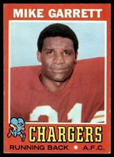 1971 Topps Mike Garrett San Diego Chargers #119
