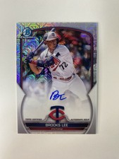 2023 Bowman Chrome - Mega Box Chrome Mojo Auto Brooks Lee #BCMA-BL (AU, RC)