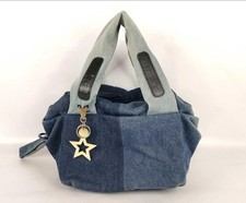Chloe See By Chloe Two Tone Denim Tote With S...