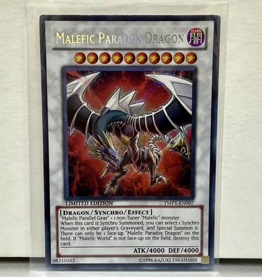 Malefic Paradox Dragon YMP1-EN007 Bonds Beyond Time Movie Pack Limited Edition