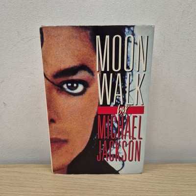 Moon Walk Michael Jackson 1988 Reprinted Six Times Book With Dust Jacket HB