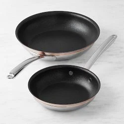 Signature Thermo-Clad Copper Pro Nonstick Fry Set, 8" & 10"