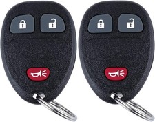 Keyless Entry Remote Fob fits Silverado Avalanche Equinox Express - 3btn x2