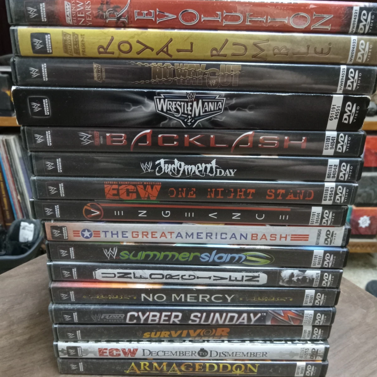 Wwe Dvd Collection for sale | eBay