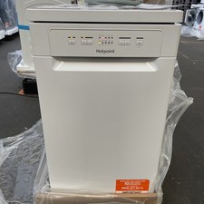 Hotpoint HP2FE10CS90WUK 45cm SlimLine Freestanding Dishwasher, 10 place, 5 Prog