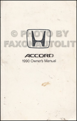 1990 Honda Civic Owner/'s Manual Orignal Sedan and Hatchback OEM Owner Guide Book