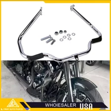 Highway Engine Guard Crash Bar For Harley Touring Road King Street Glide 2009-Up