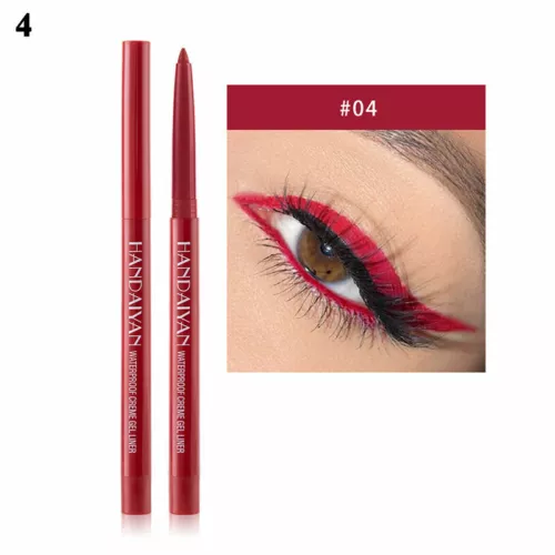 Matita eyeliner colorata 24 ore liquido alto pigmento lunga durata eye liner penna gel - Foto 53 di 110