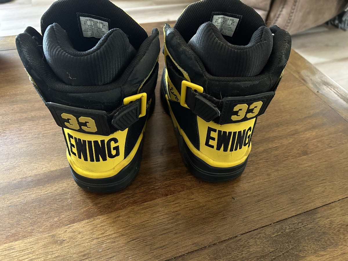Ewing Athletics 33 Hi Black/Dandelion Men's Basketball Shoes