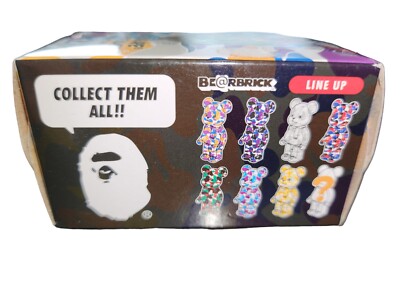 その他 A BATHING APE - 28TH ANNIVERSARY BE@RBRICK BAPE CAMO #2 Bearbrick x BAPE 28th Anniversary Camo #2 100% Blind Box | eBay