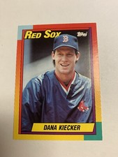 1990 Topps Traded Dana Kiecker Boston Red Sox