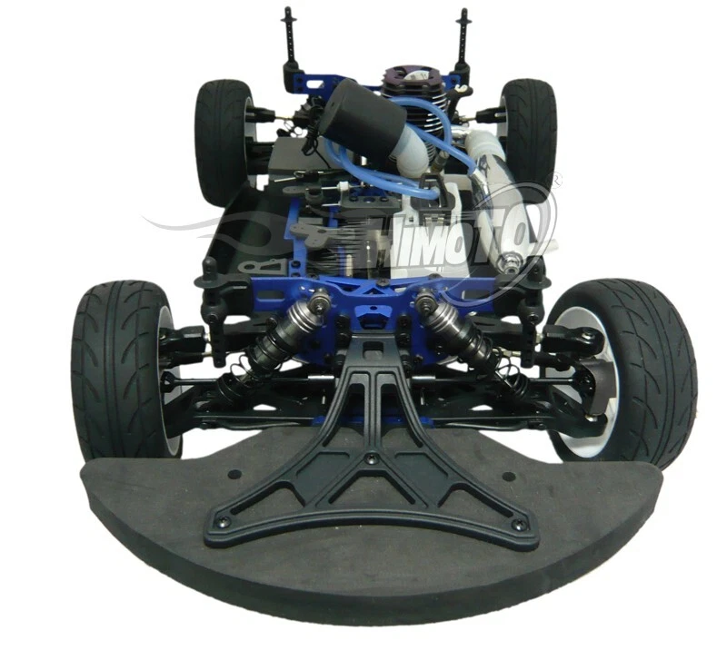 HIMOTO RAPIDO PRO 1:8 RTR 4wd Nitro Power 58CM On Road Car AUTO SCOPPIO - Immagine 4 di 4