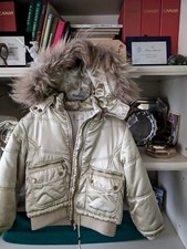 Nuovo Giubbotto Invernale Marca Elsy Con Cappuccio Imbottito Taglia Bimba 8 Anni